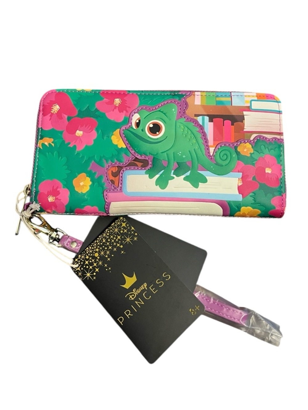 Loungefly Disney Tangled Rapunzel Books Wristlet & Wallet - Picture 2 of 11